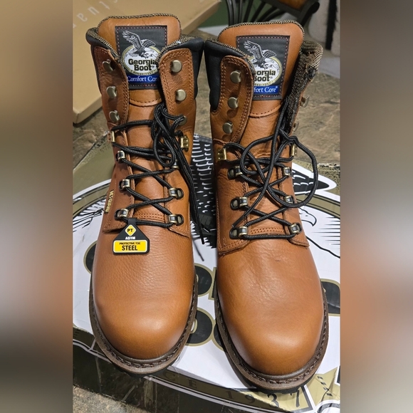 Georgia Boot Hammer Internal Metatarsal Steel Toe Work Boot #1122 - Picture 2 of 13